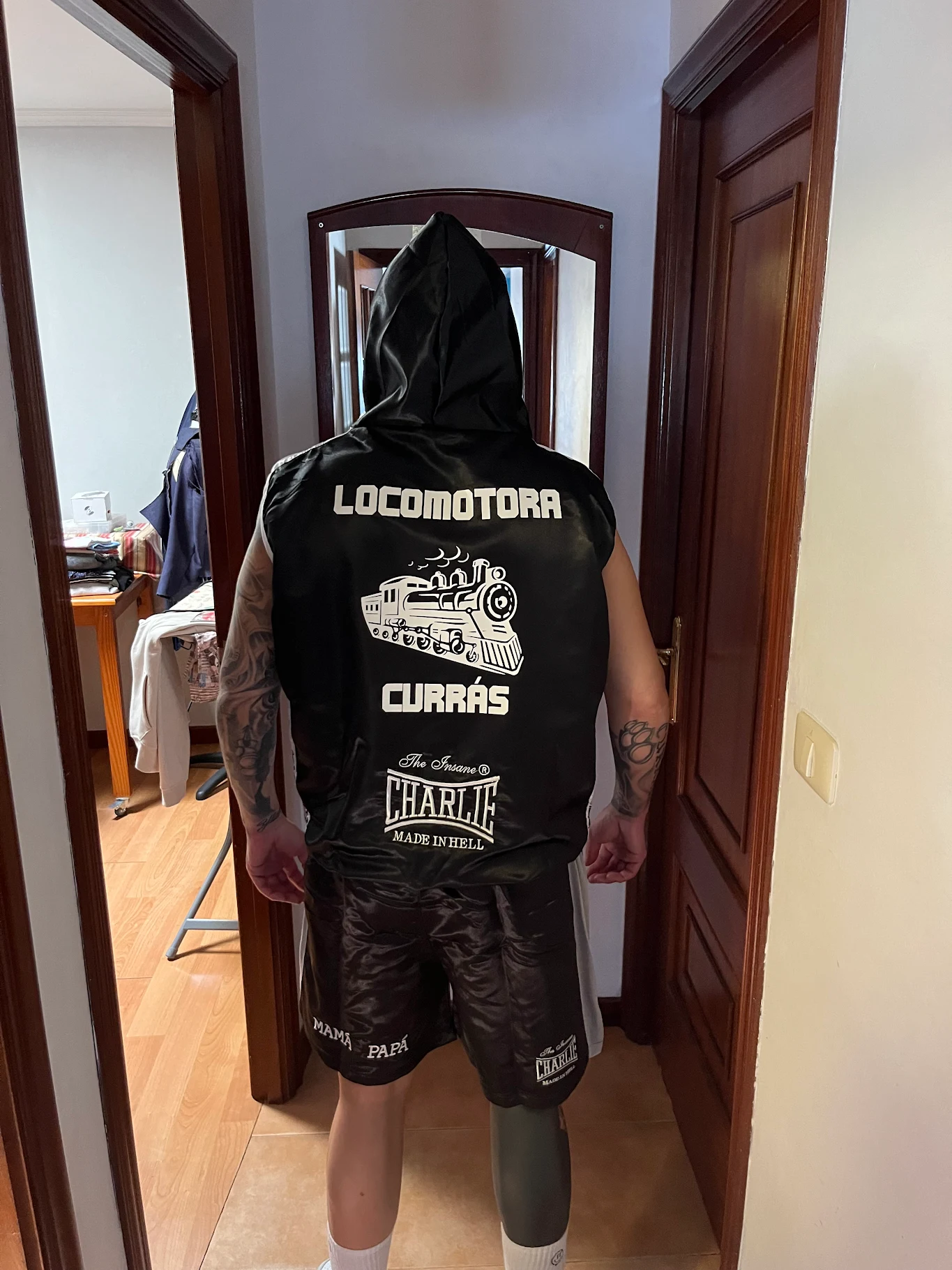 Equipacion de boxeo personalizada